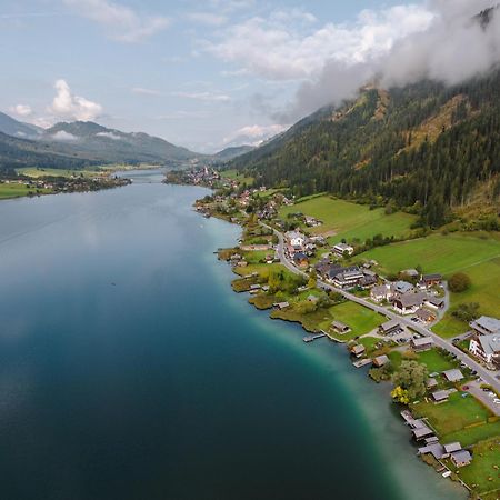 Stampferhof Hotel Weissensee Bagian luar foto