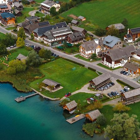 Stampferhof Hotel Weissensee Bagian luar foto