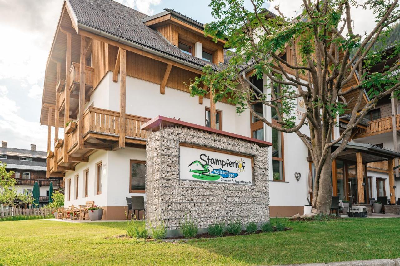 Stampferhof Hotel Weissensee Bagian luar foto