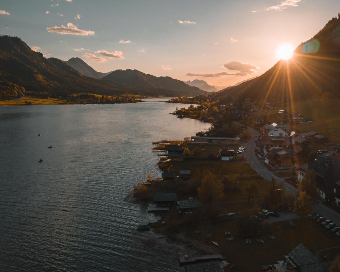 Stampferhof Hotel Weissensee Bagian luar foto