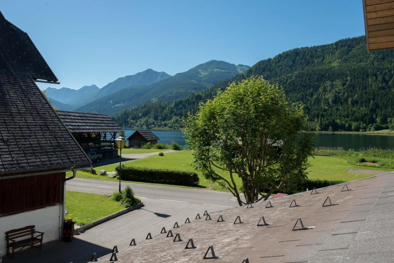 Stampferhof Hotel Weissensee Bagian luar foto